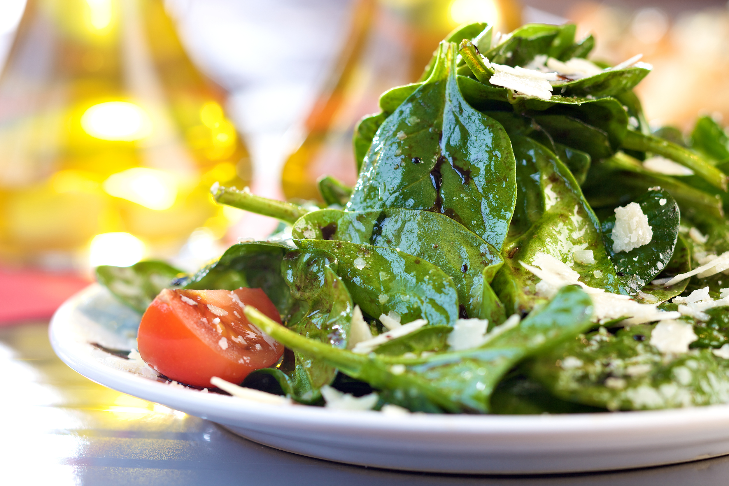 Spinach salad