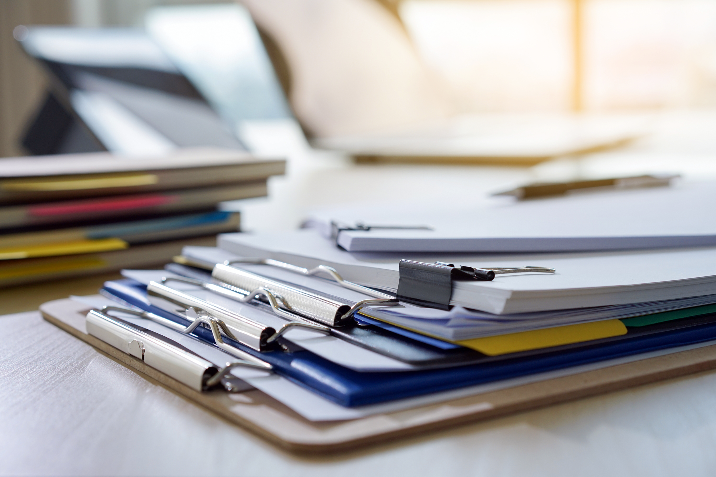 Stack of documents