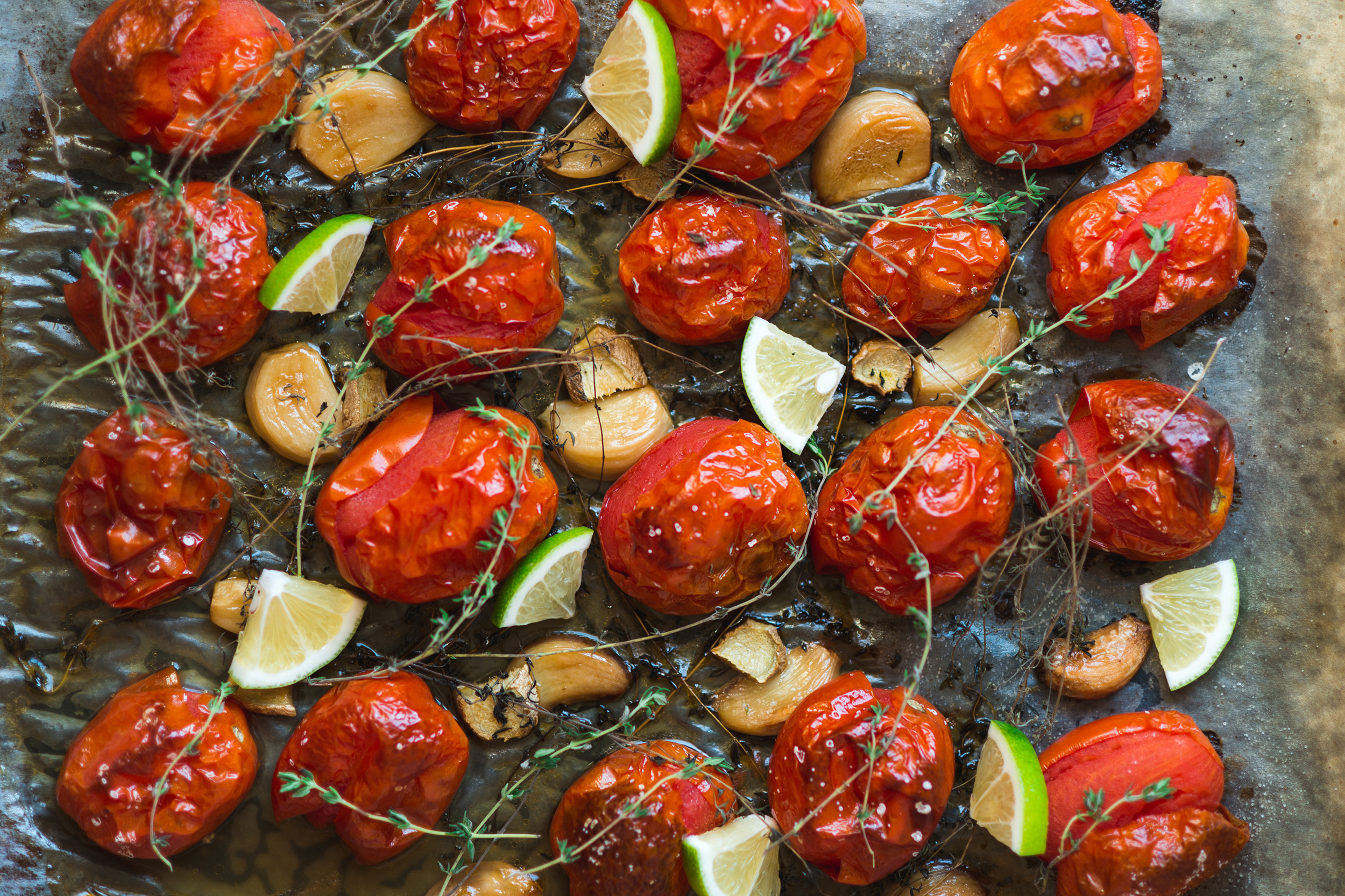 Roasted tomatoes