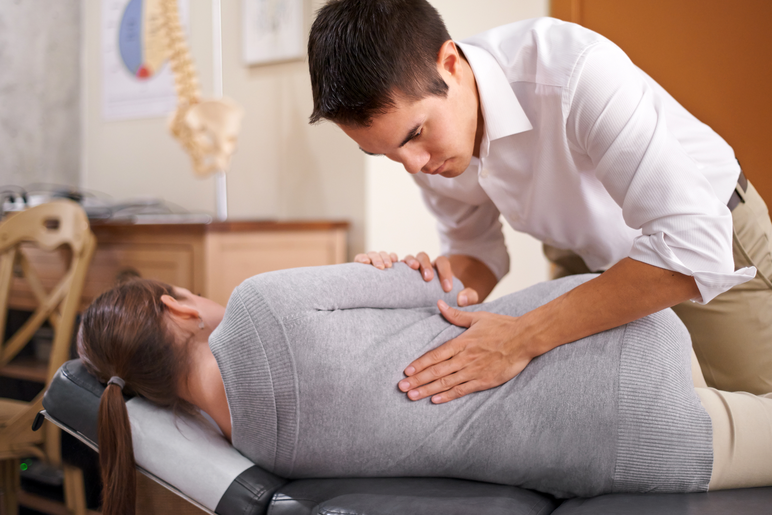 Chiropractic adjustment