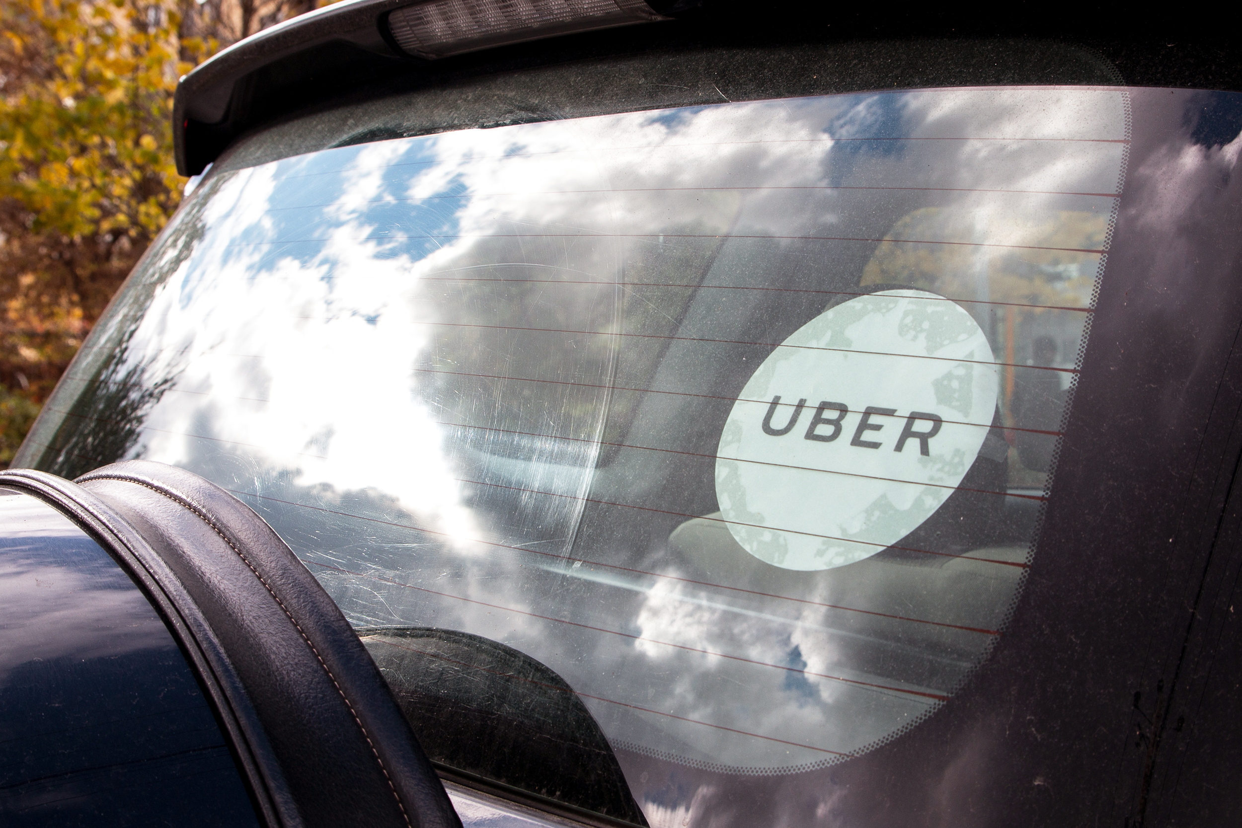Uber vehicle