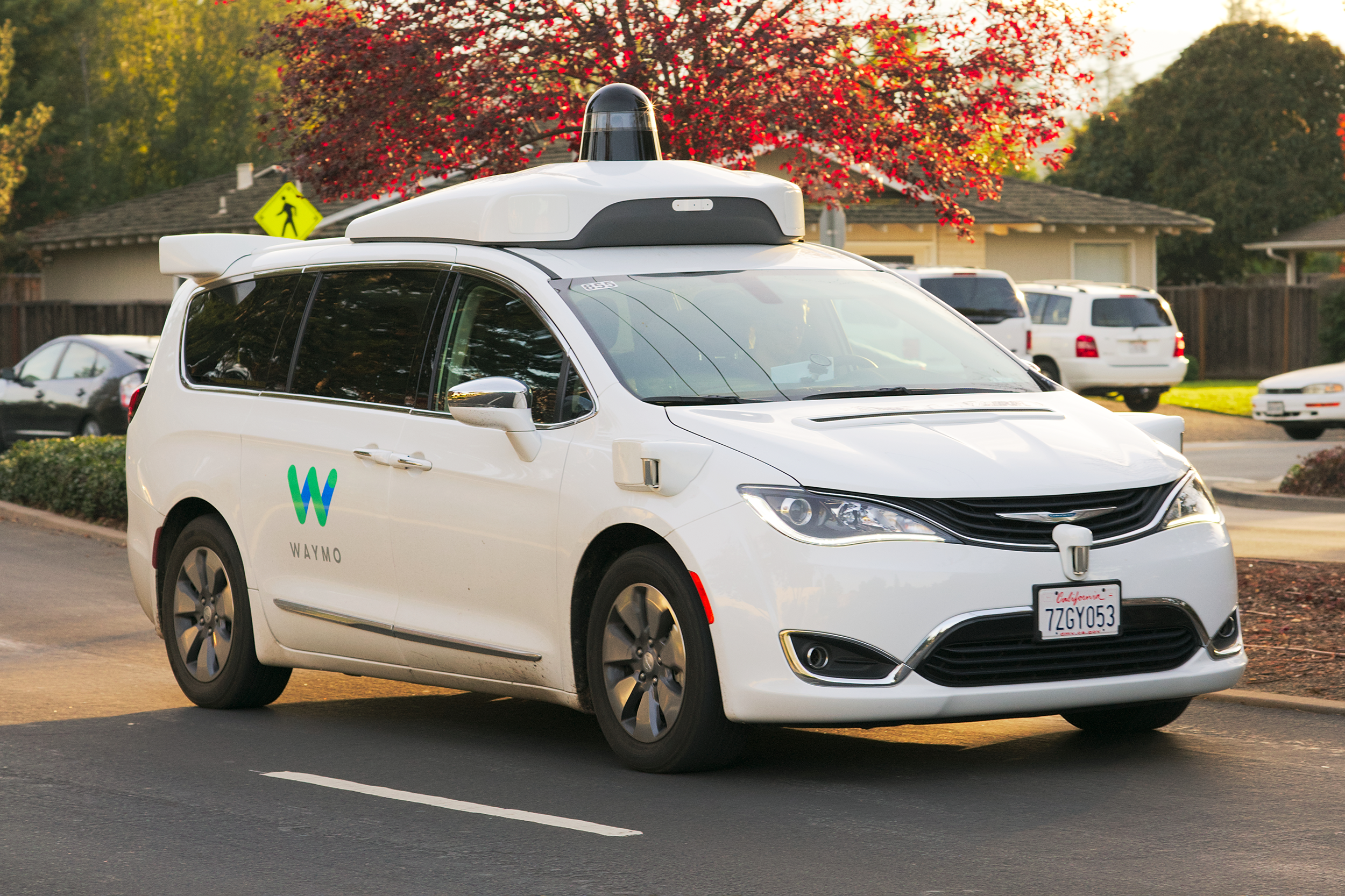 Waymo autonomous car