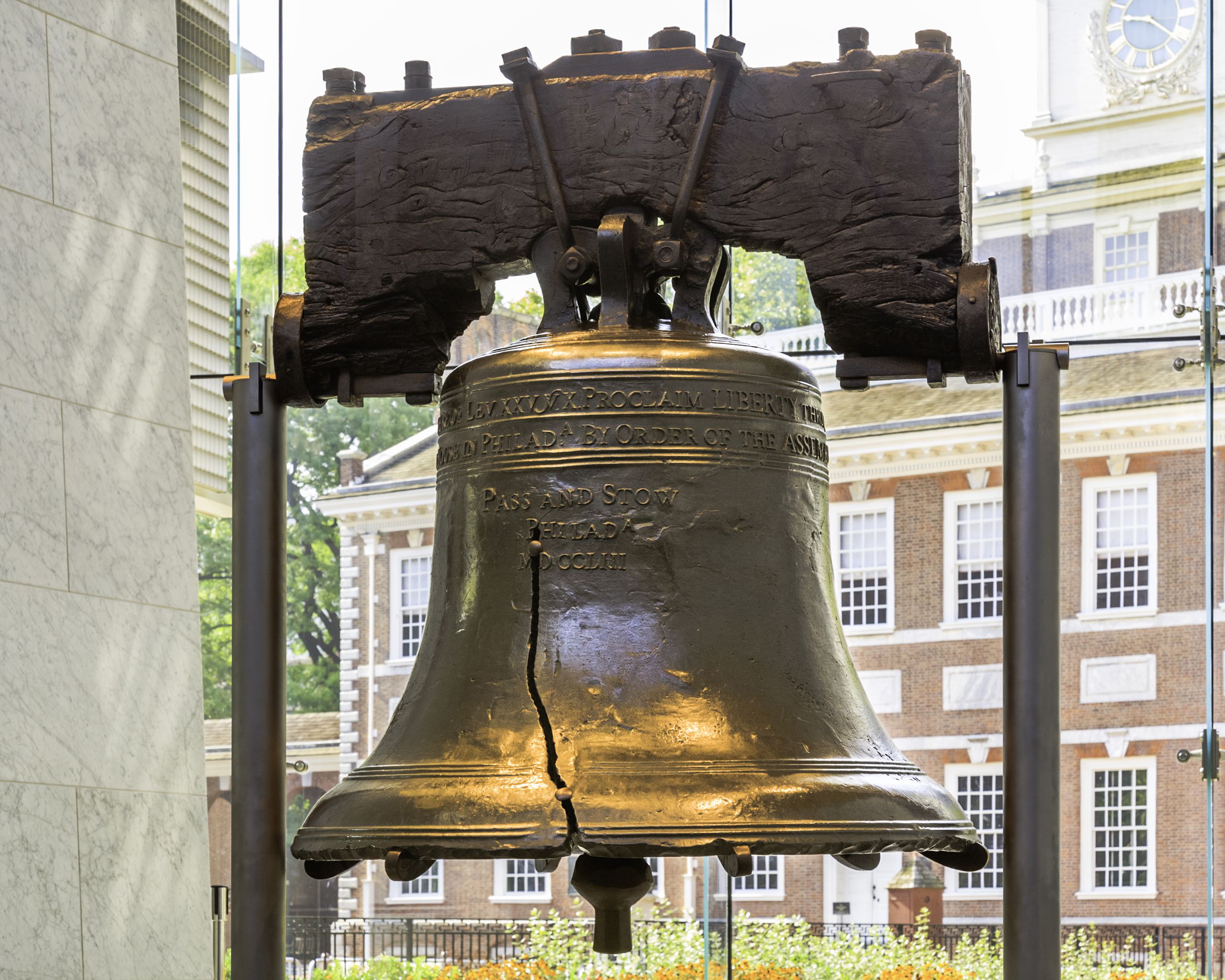 The Liberty Bell in Philadelphia