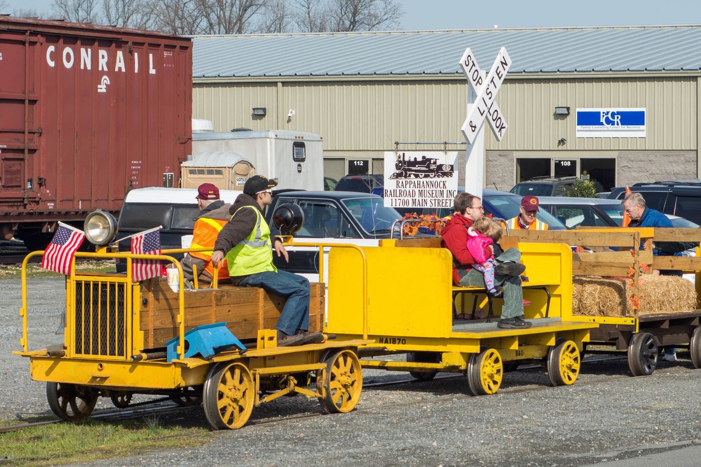 Rappahannock Railroad Museum in Fredericksburg, Virginia