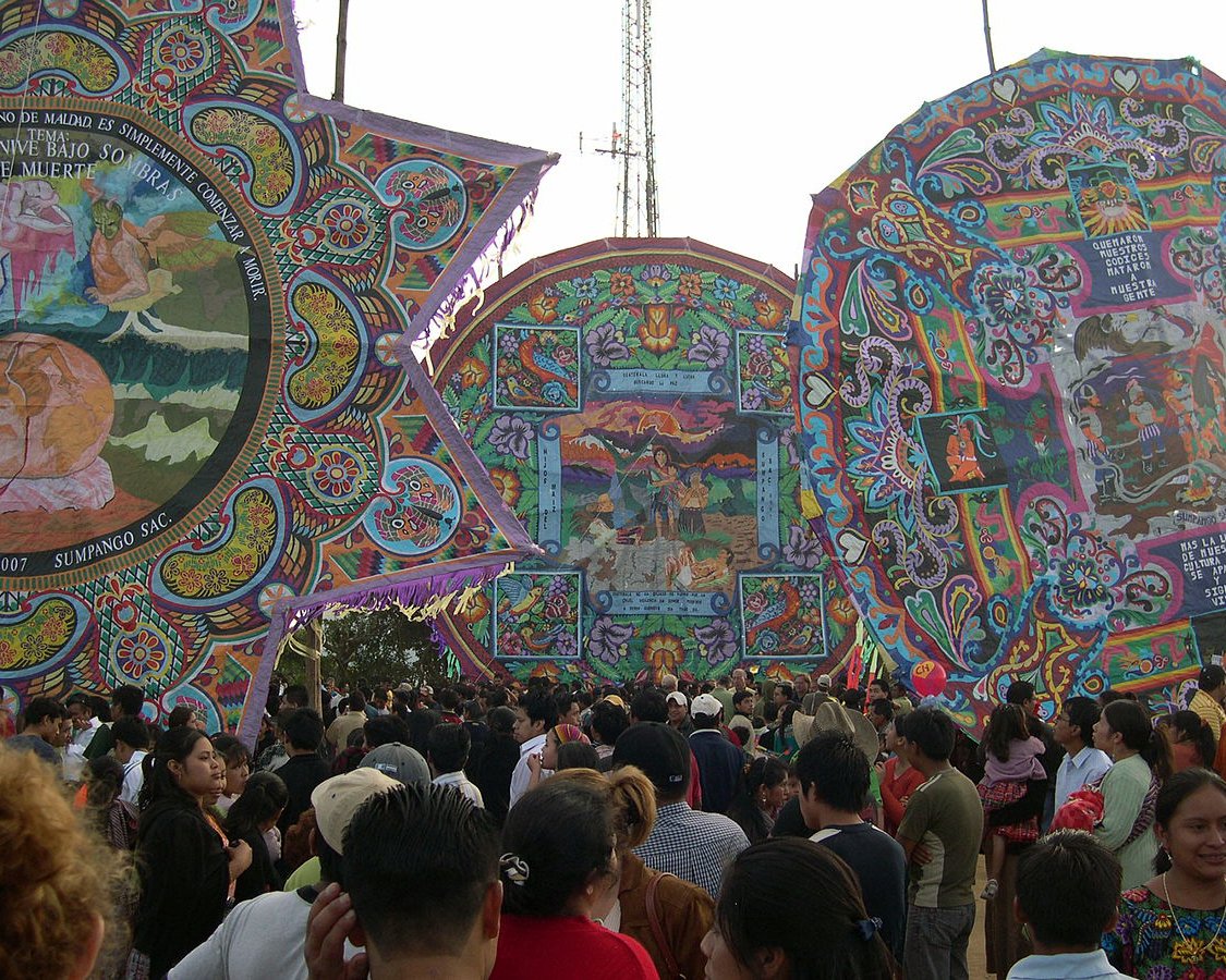 Barriletes Gigantes in Sumpango, Guatemala