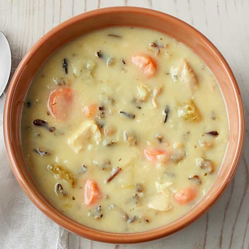 Cream of Chicken and Wild Rice Soup, Panera