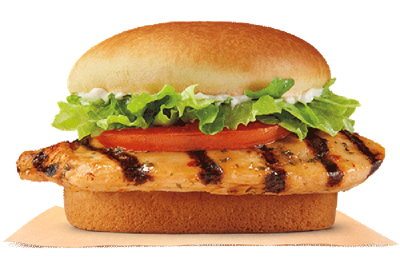 Grilled Chicken Sandwich, Burger King