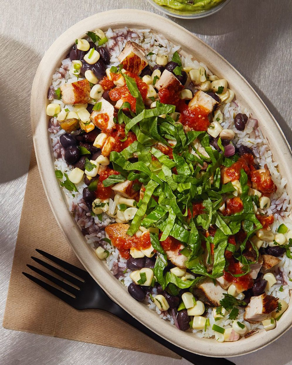 Chicken Burrito Bowl, Chipotle