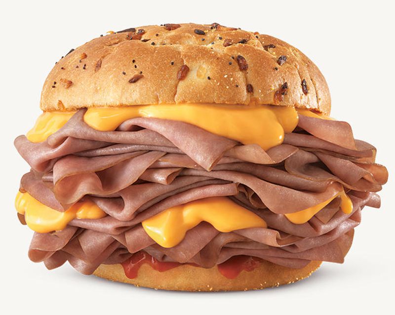 Half-Pound Beef N' Cheddar Meal, Arby's