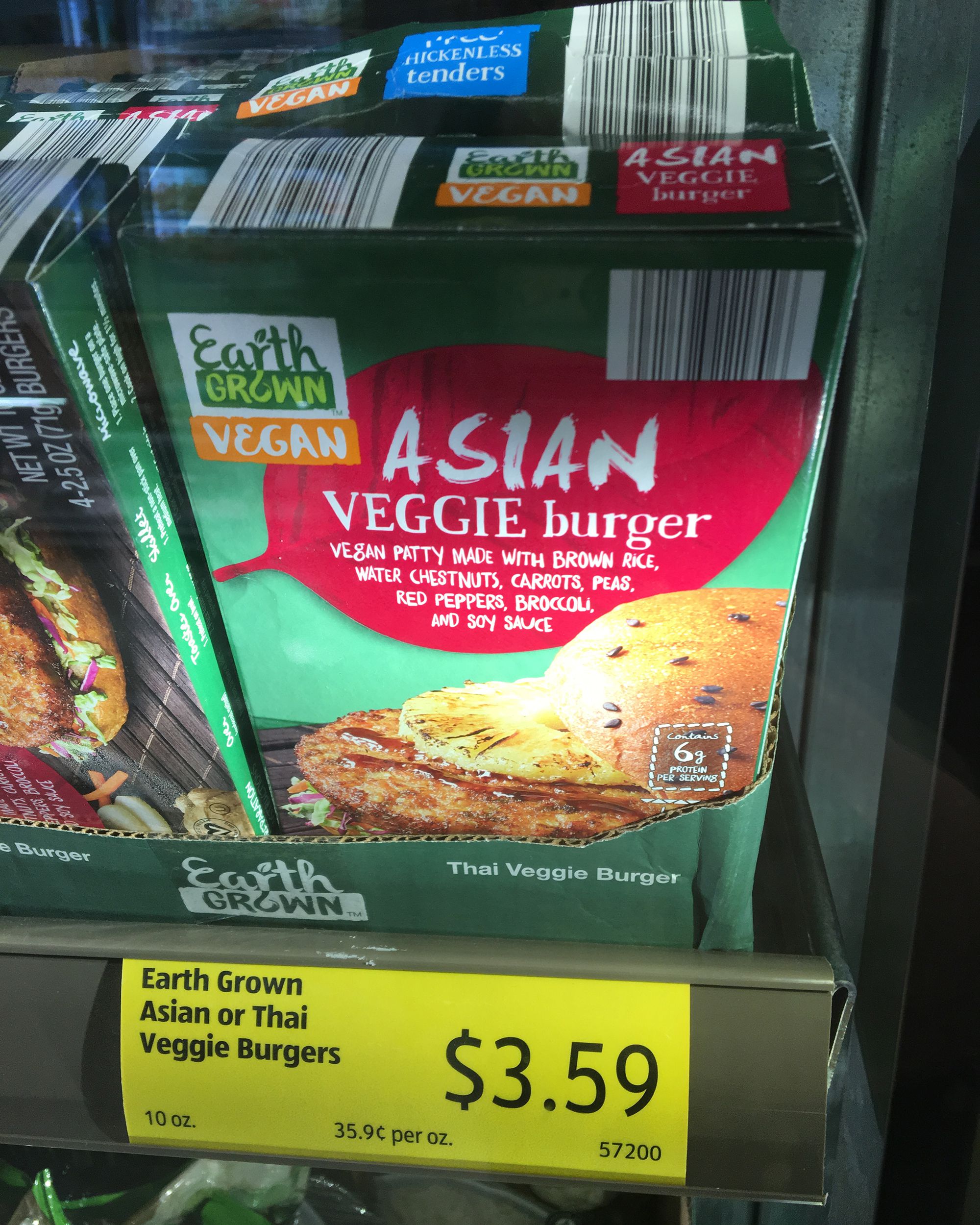 Vegan Burgers and Potato Salad