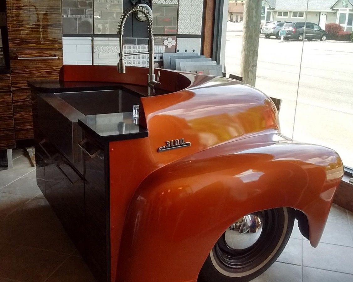 1953 Chevy Truck Nose Kitchen Counter Set
