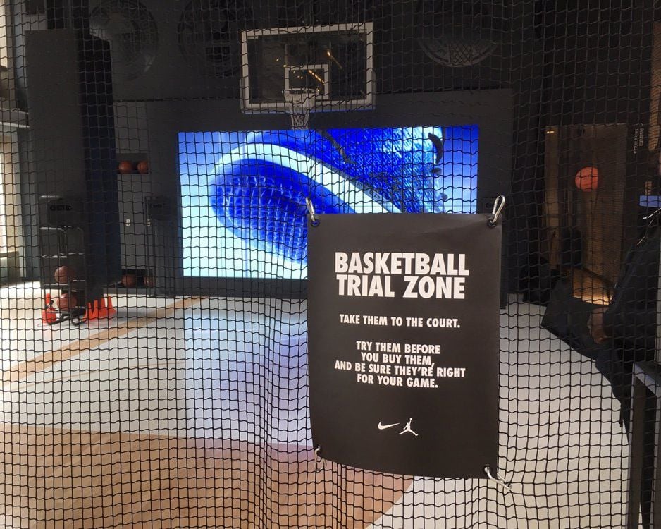 Nike store in Soho, New York