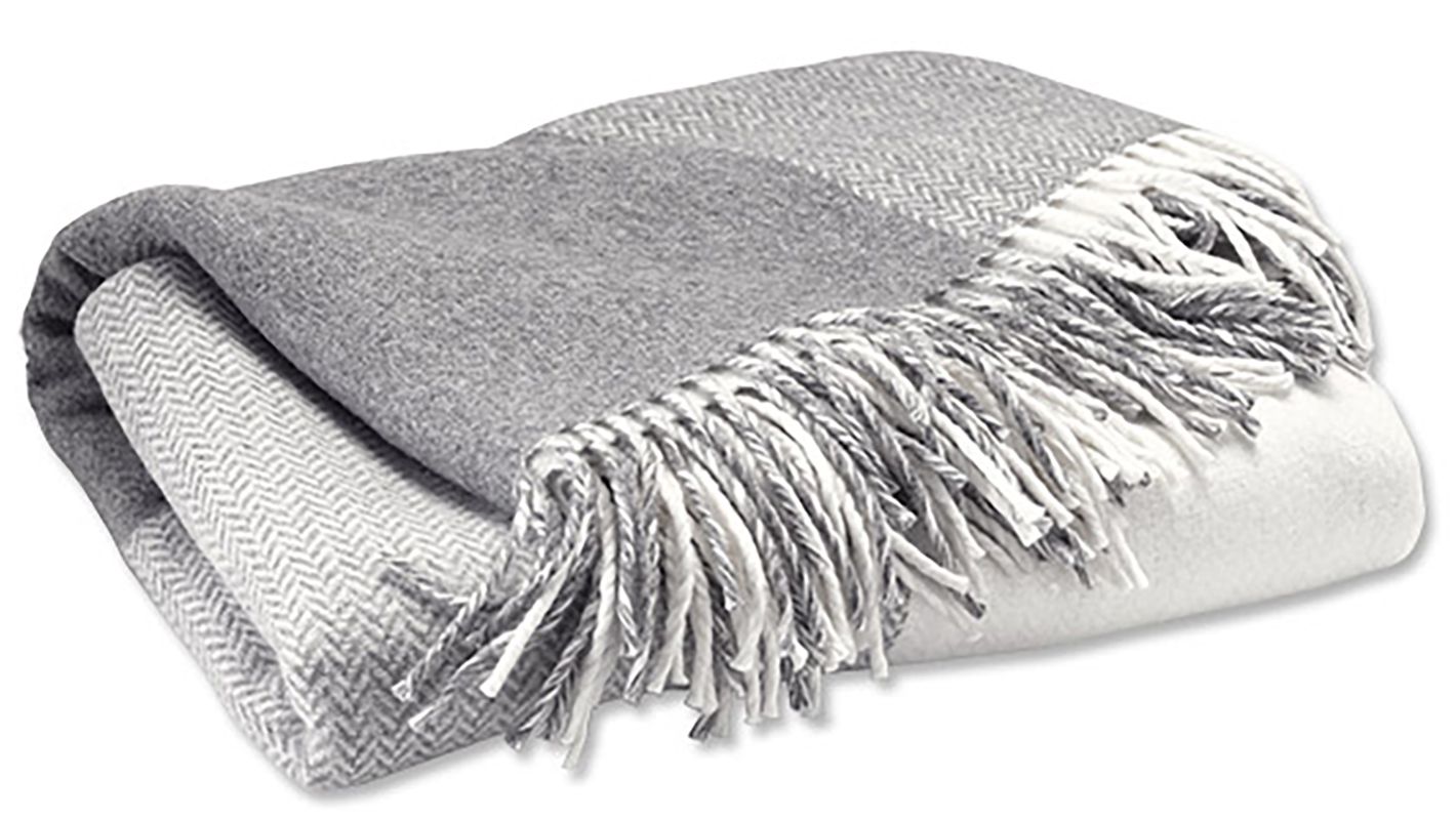 Avoca Checked Wool Throw