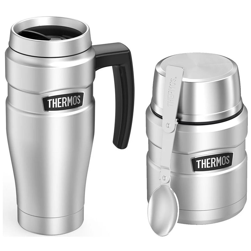 Stainless King Travel Tumbler and Food Jar