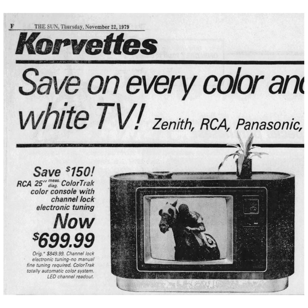 1979 — Save $150 on an RCA 25