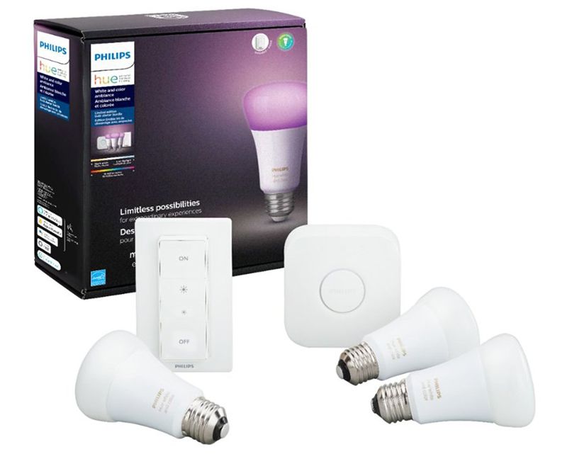 Philips Hue White and Color Ambiance LED Starter Kit