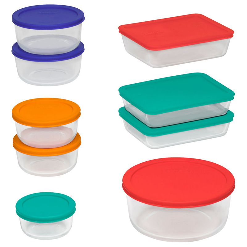 Pyrex 18-Piece Glass Storage Set