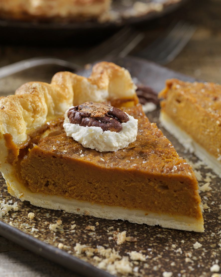 pumpkin pie slice