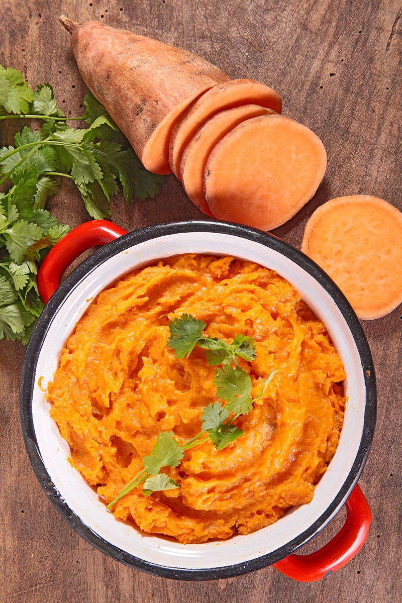 sweet mashed potatoes