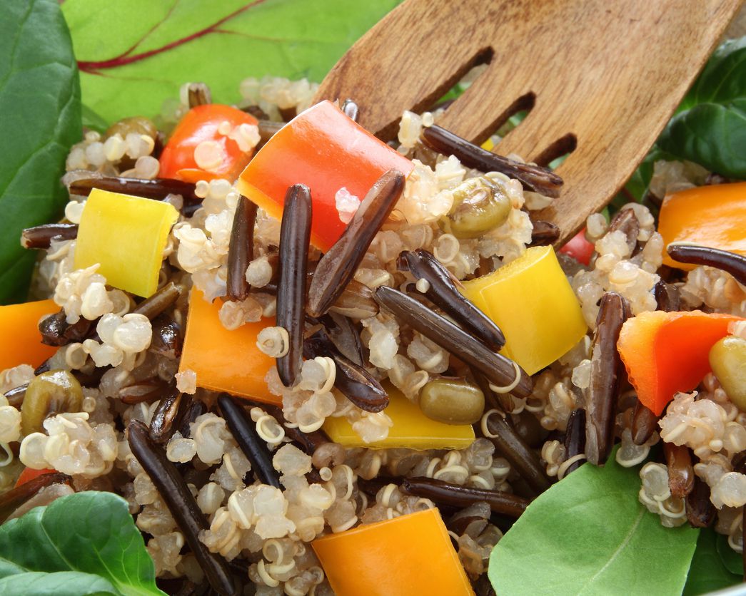 cild rice and quinoa