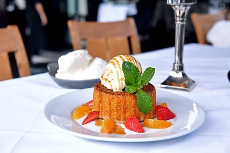Pumpkin Spice Butter Cake at Mastro's
