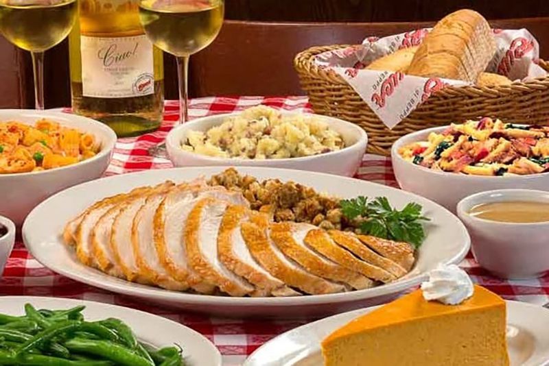 Thanksgiving Meal at Buca di Beppo