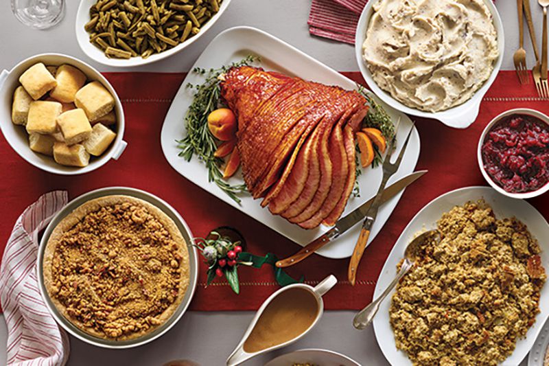 Thanksgiving Meal at Cracker Barrel
