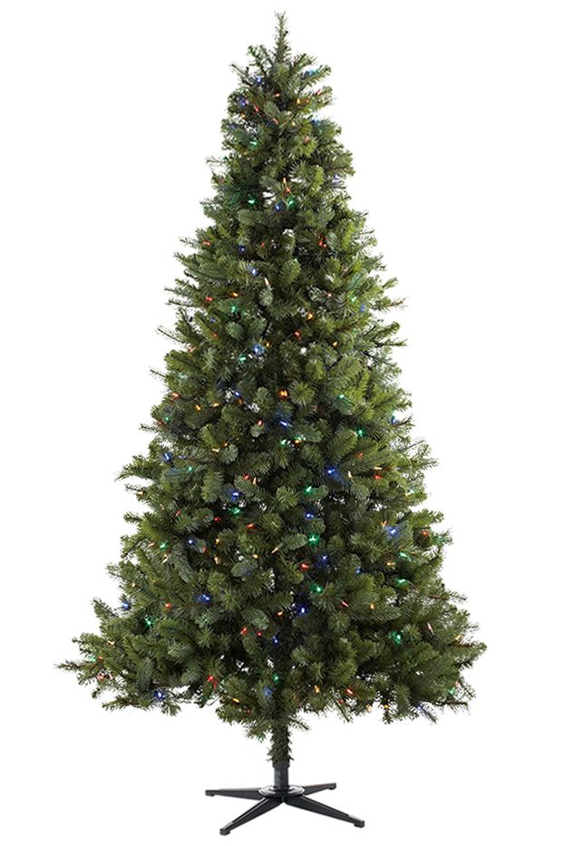 Holiday Time Norwich 7.5-Foot Pre-Lit Spruce Artificial Tree