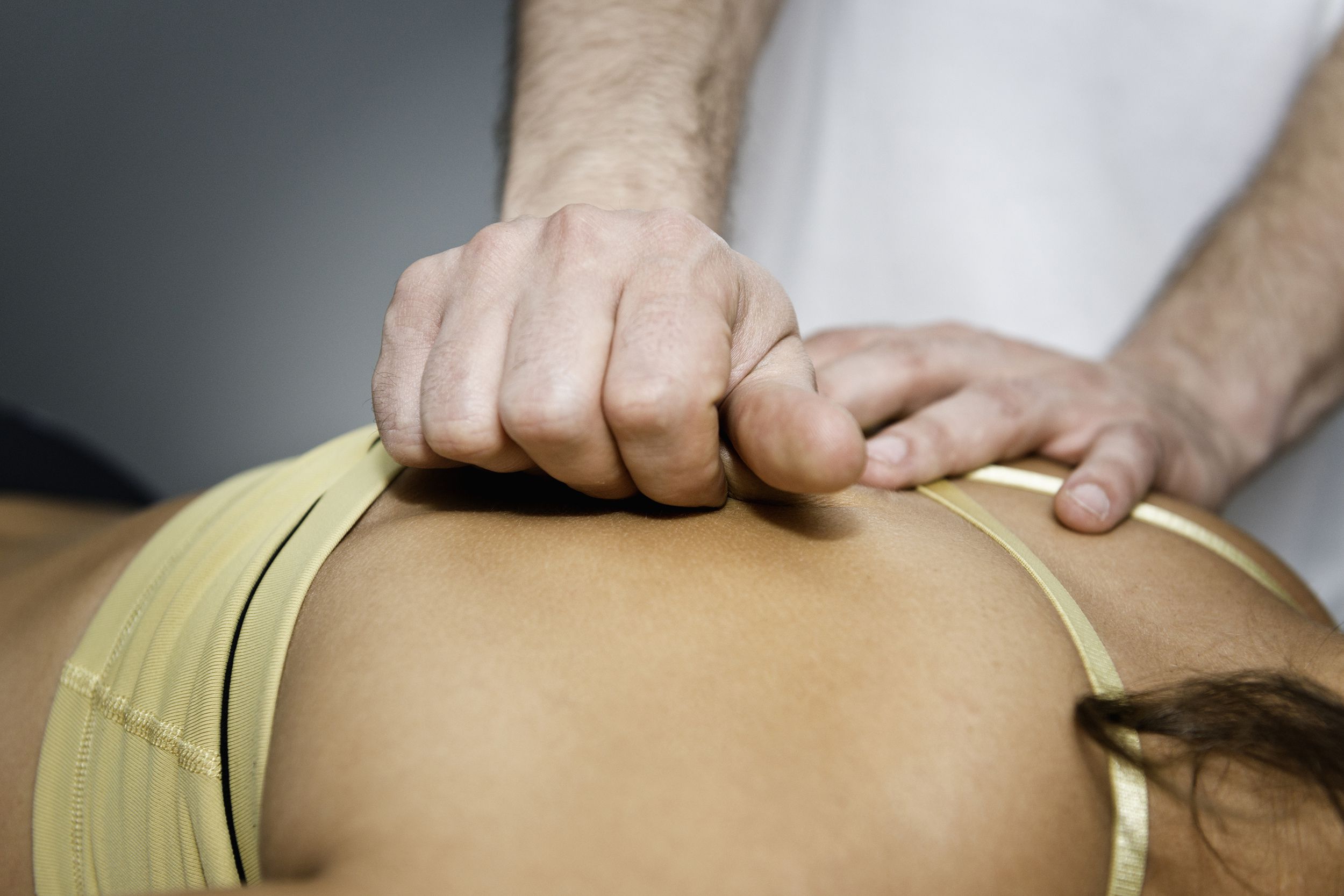 woman getting Myofascial Release massage