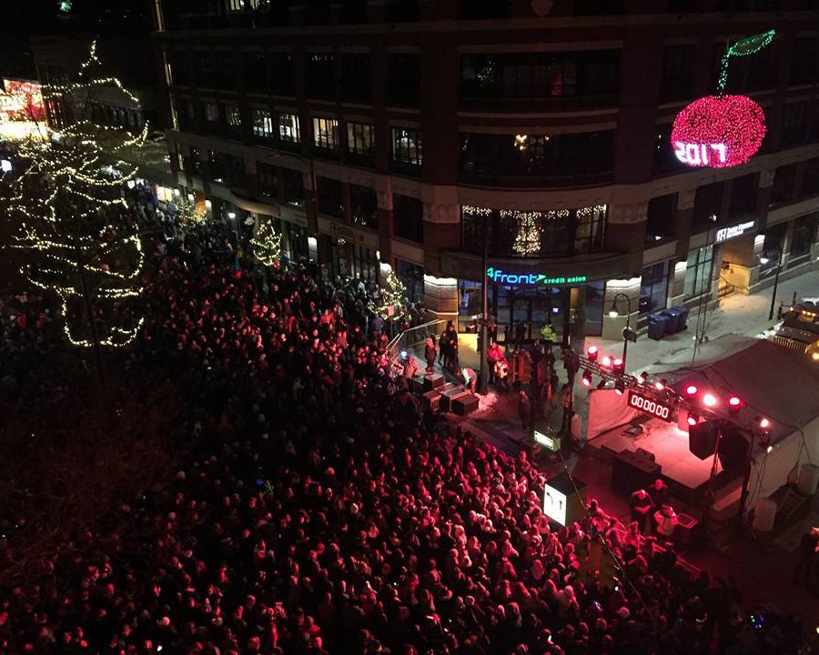 CherryT Ball Drop in Traverse City, MI