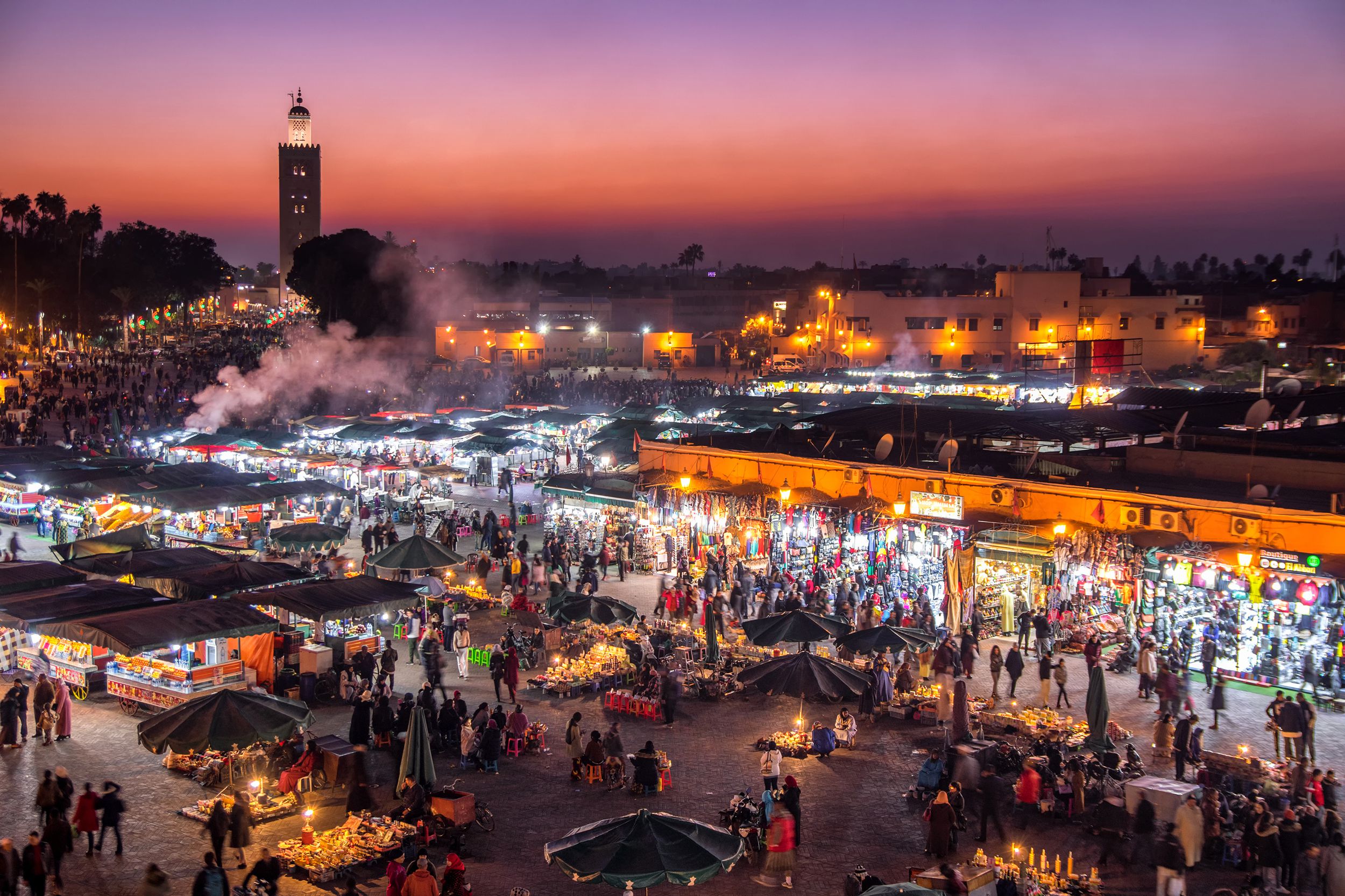 markets in Marrakech, Morocco