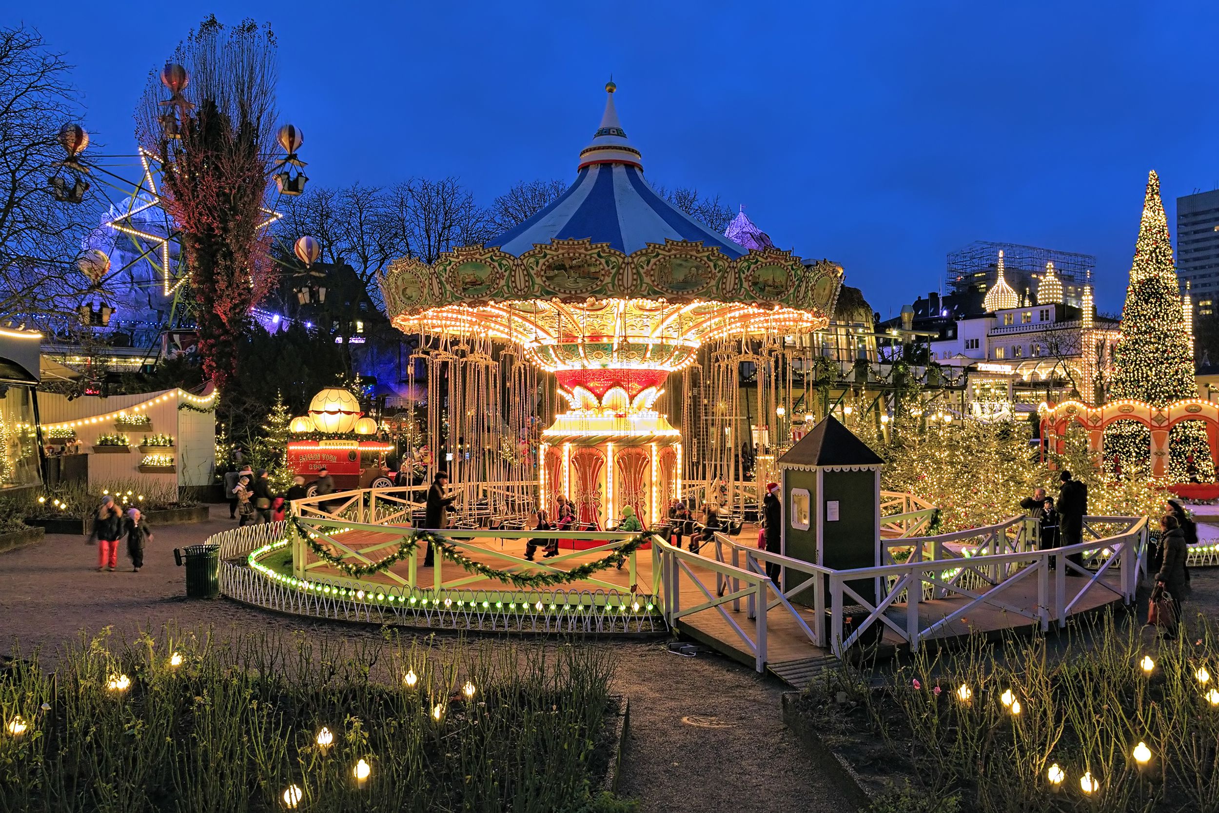 Tivoli Gardens, Copenhagen, Denmark