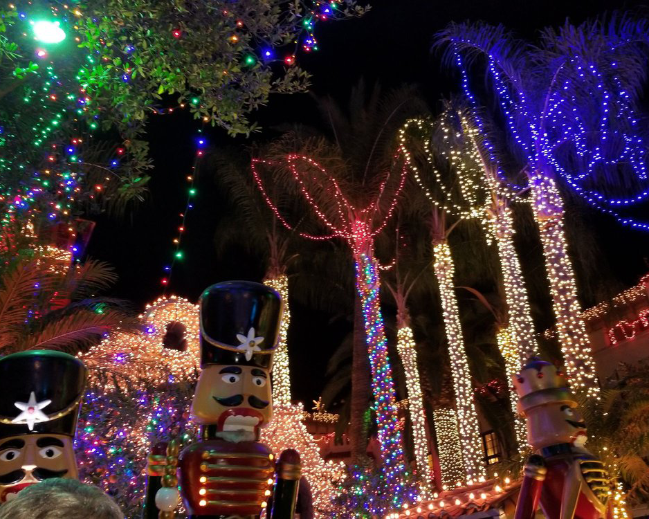 Festival of Lights, Mission Inn Hotel and Spa, Riverside, California
