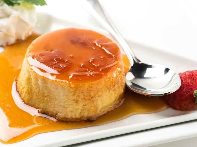 Andy Garcia’s Cream Cheese Flan