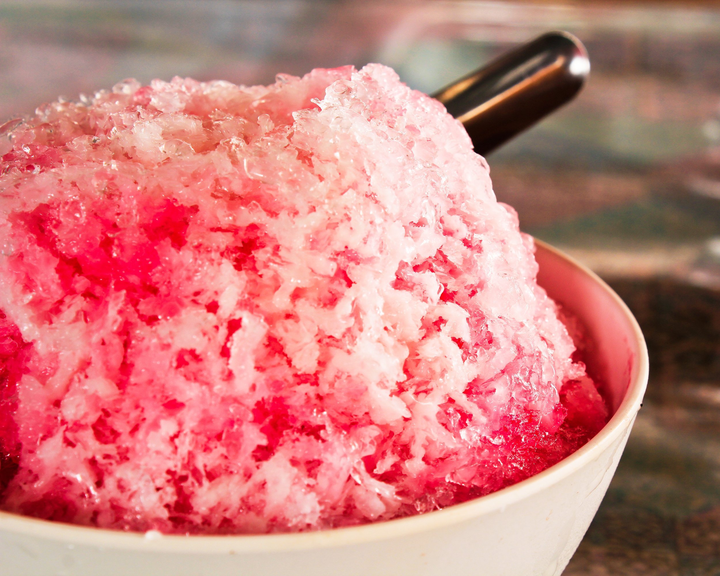 cherry snow cone
