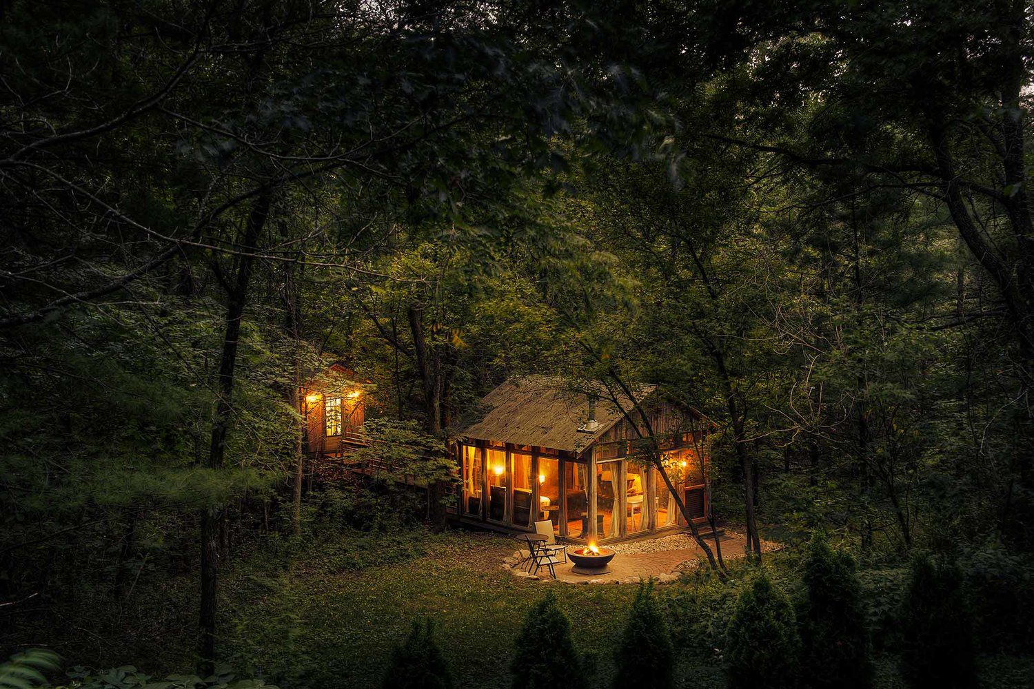Glass House, Anaway Place, Wisconsin