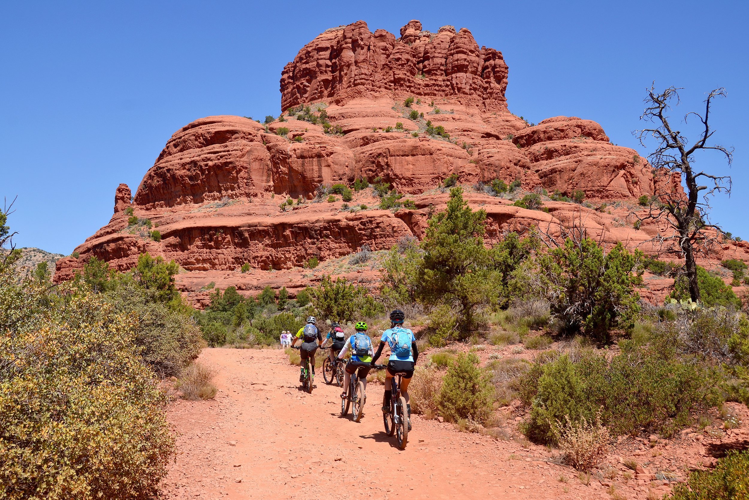 tour mountain biking in the Sedona Mountains of Arizona