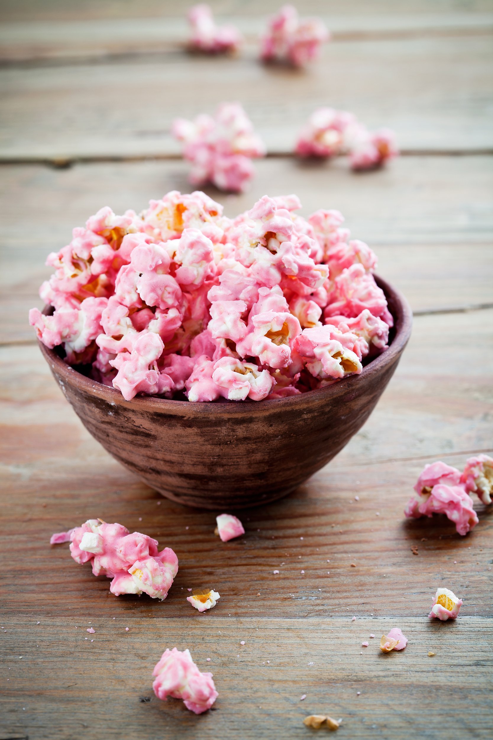 Pink Sugar Popcorn