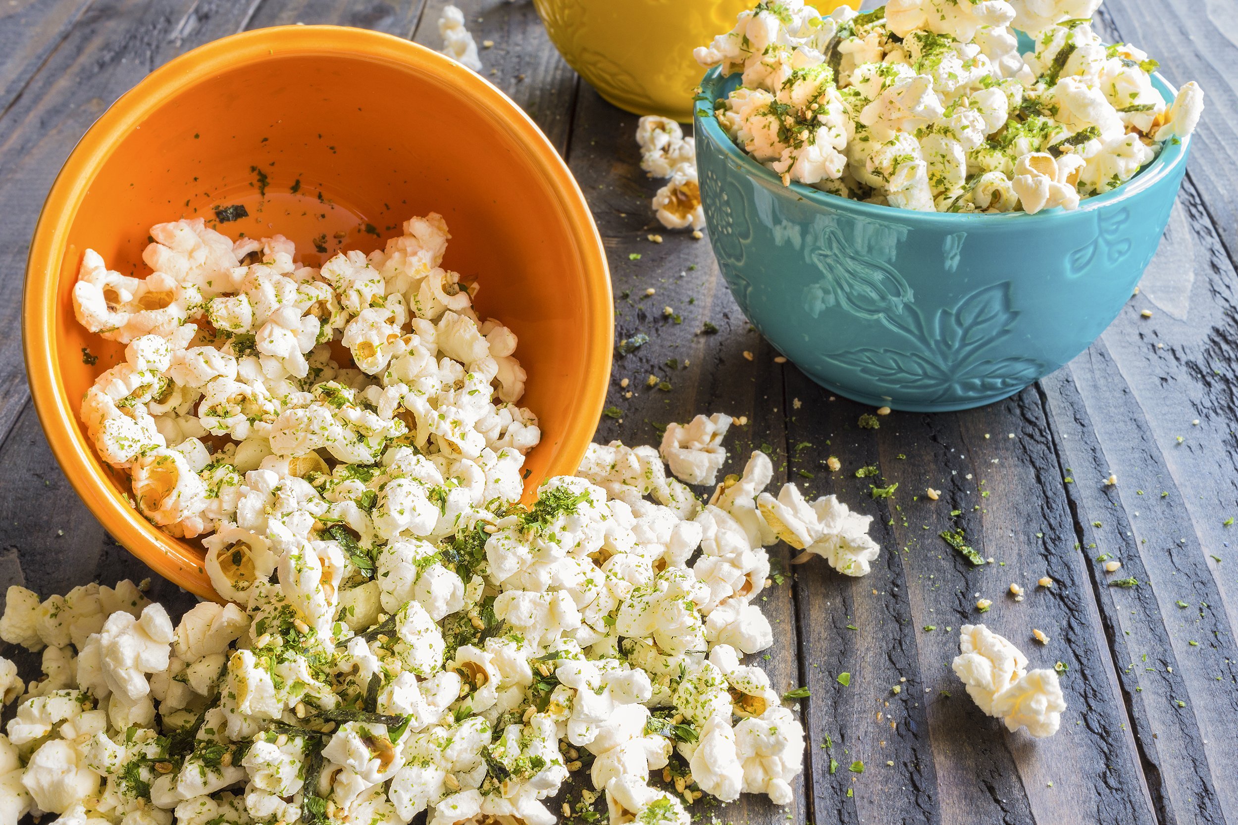 Sesame & Seaweed Popcorn