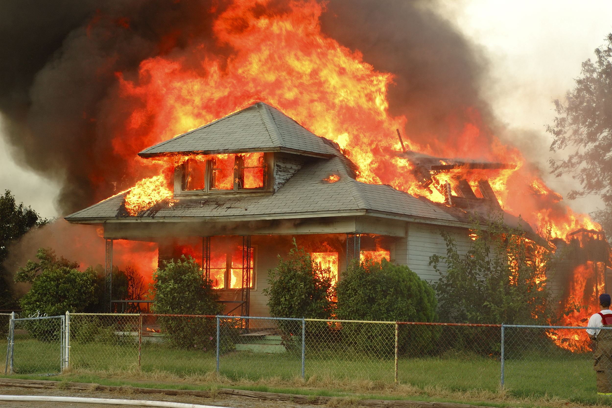 House on fire