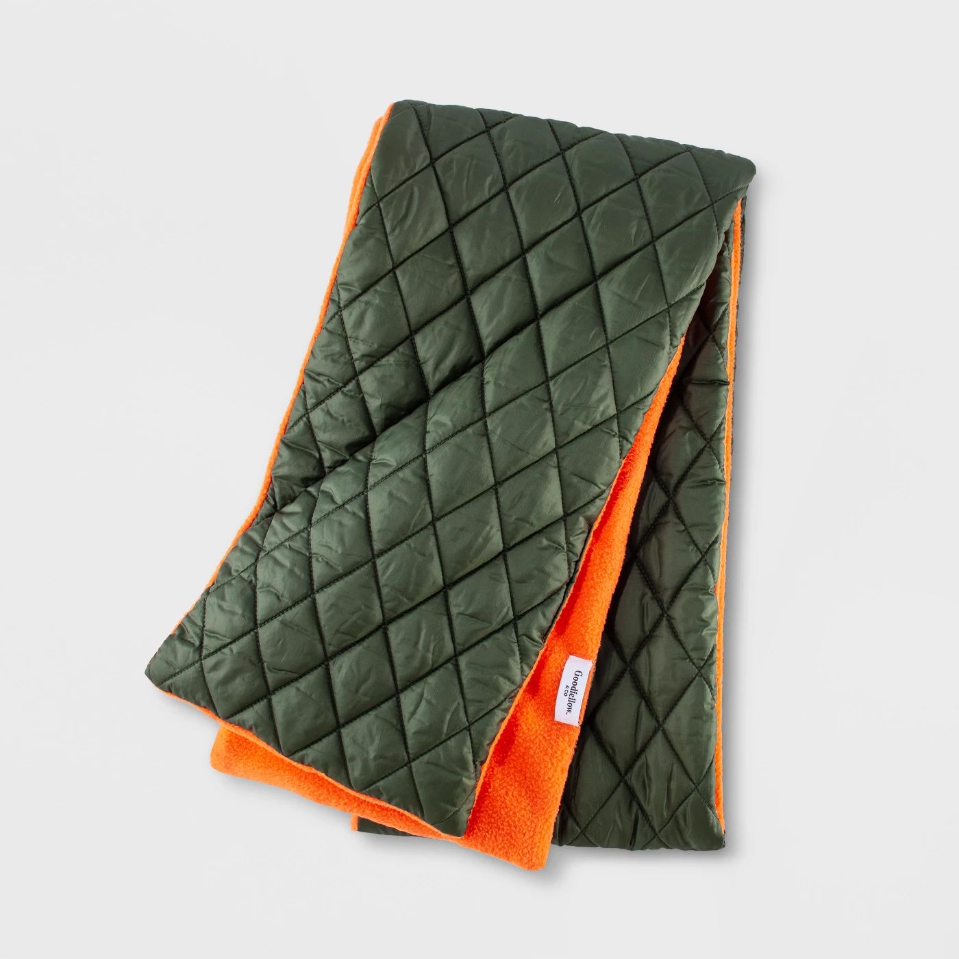 Goodfellow Men's Puffer Quilted Scarf