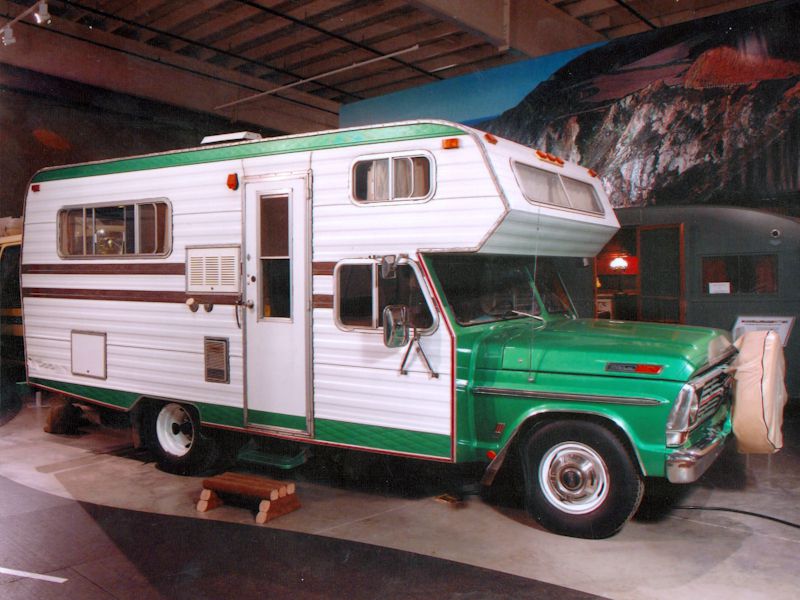 1969 STITES FORD BASED CHASSIS MOUNT MOTORHOME