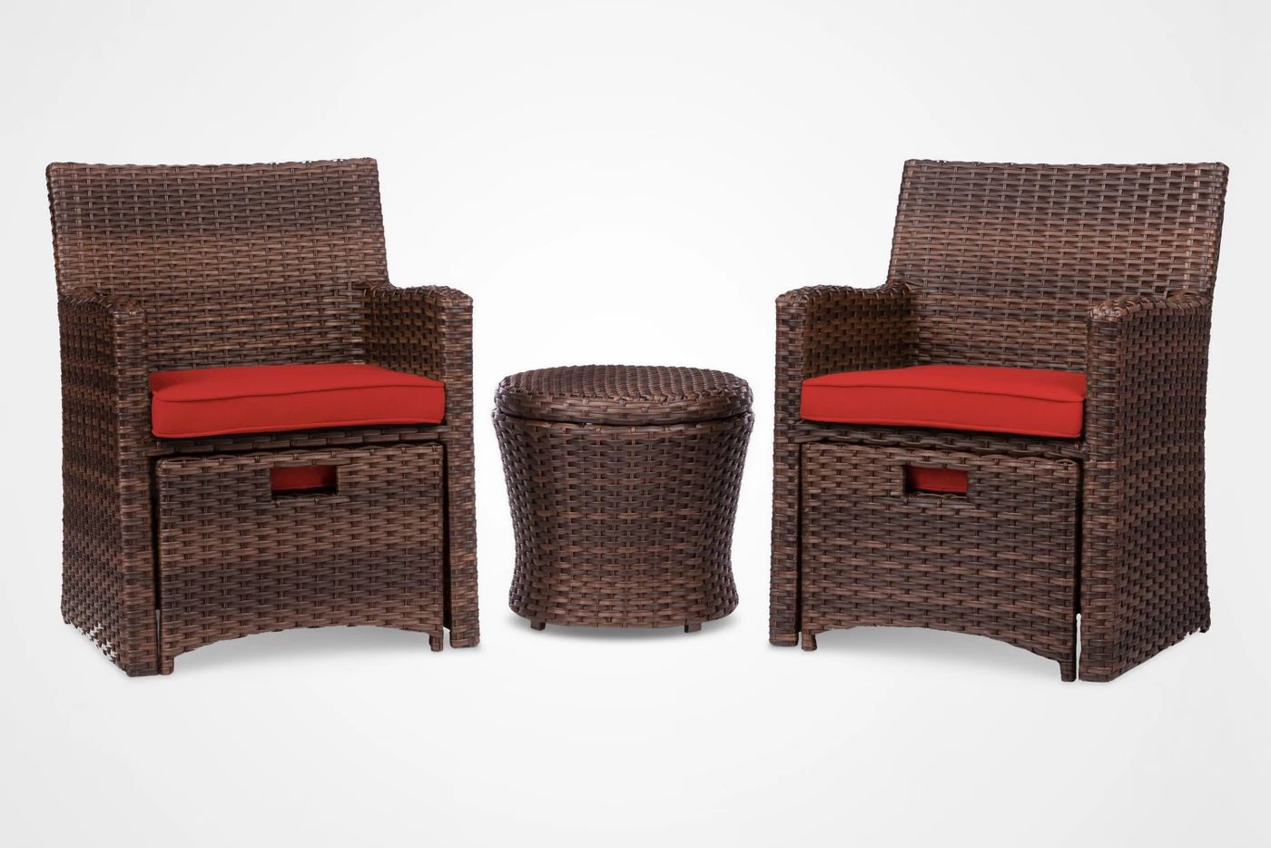 Threshold Halsted Wicker Patio Set