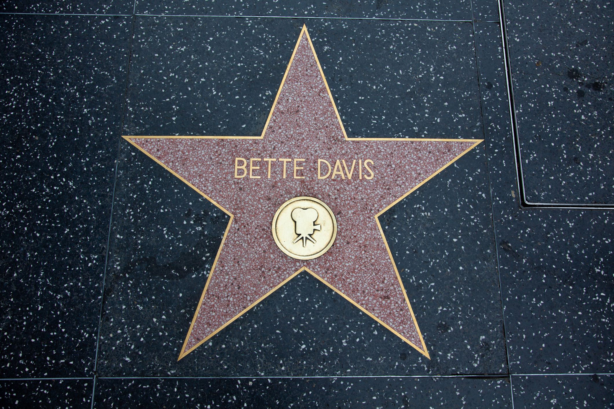 bette davis star on hollywood walk of fame