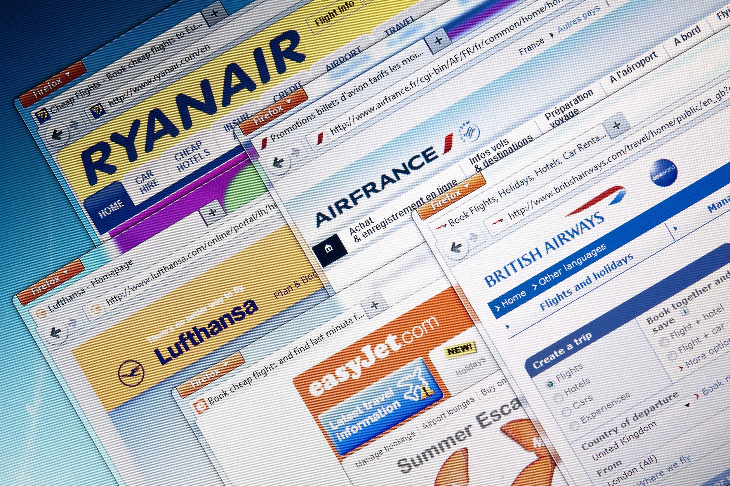 International travel sites