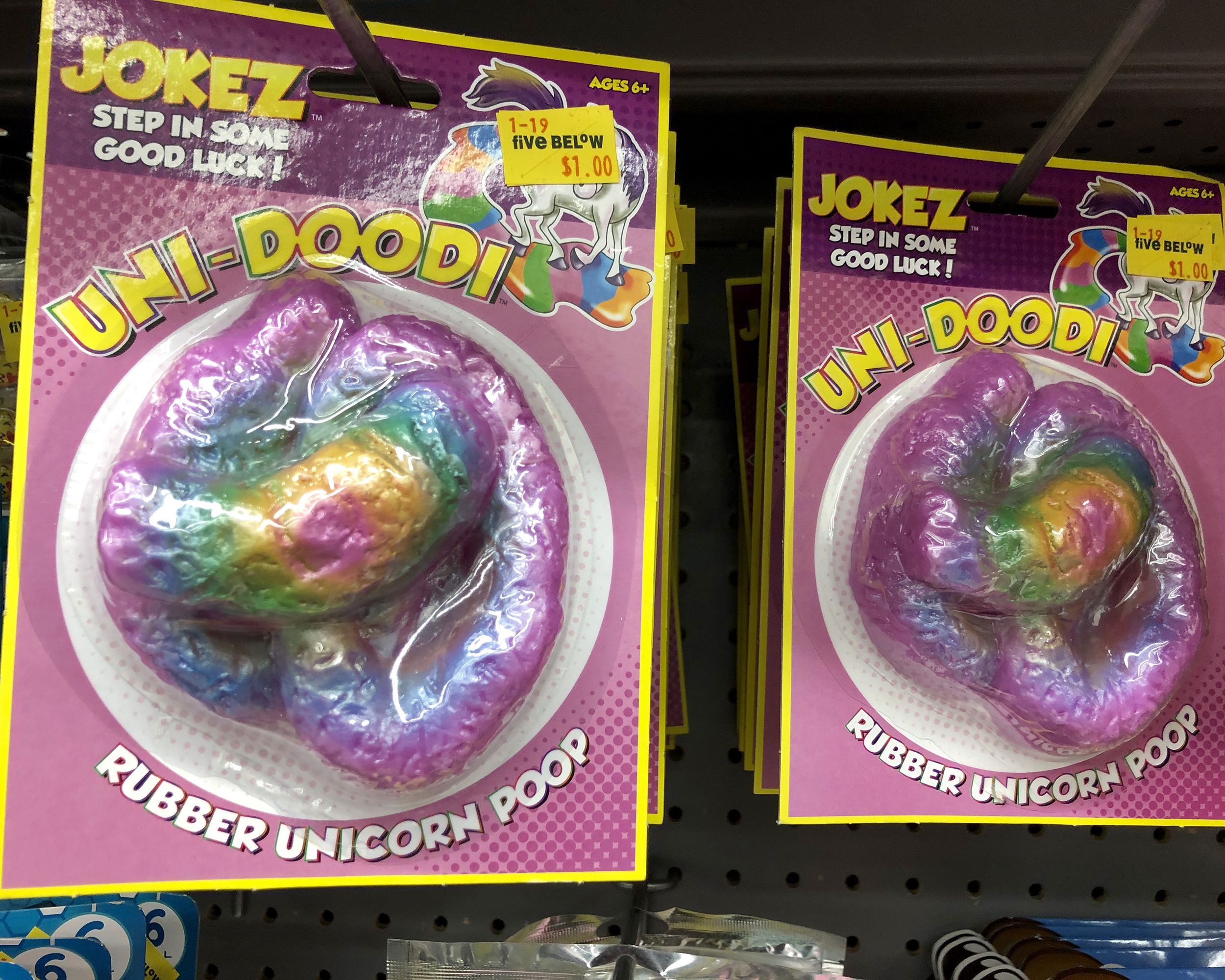 Rubber Unicorn Poop
