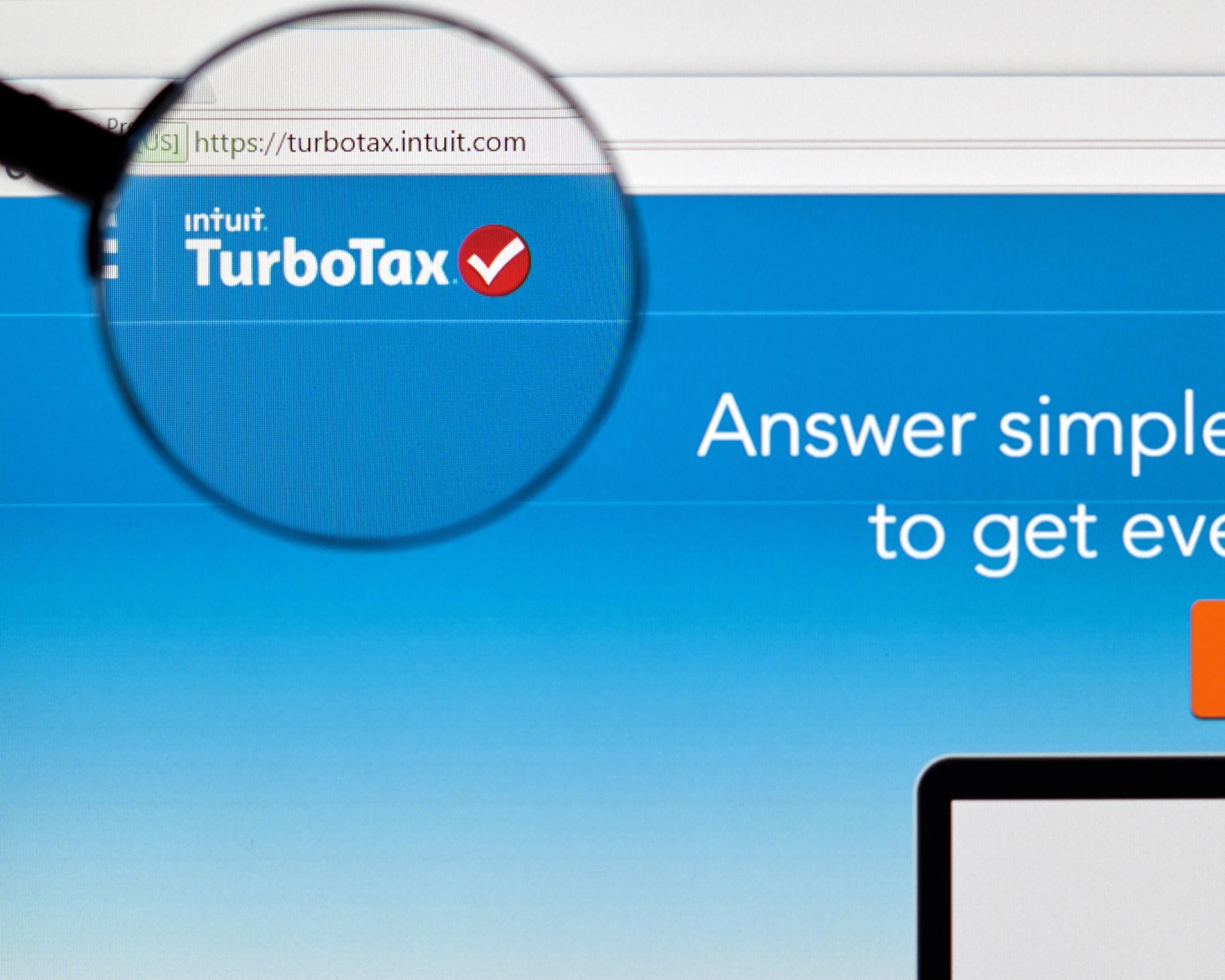 TurboTax website
