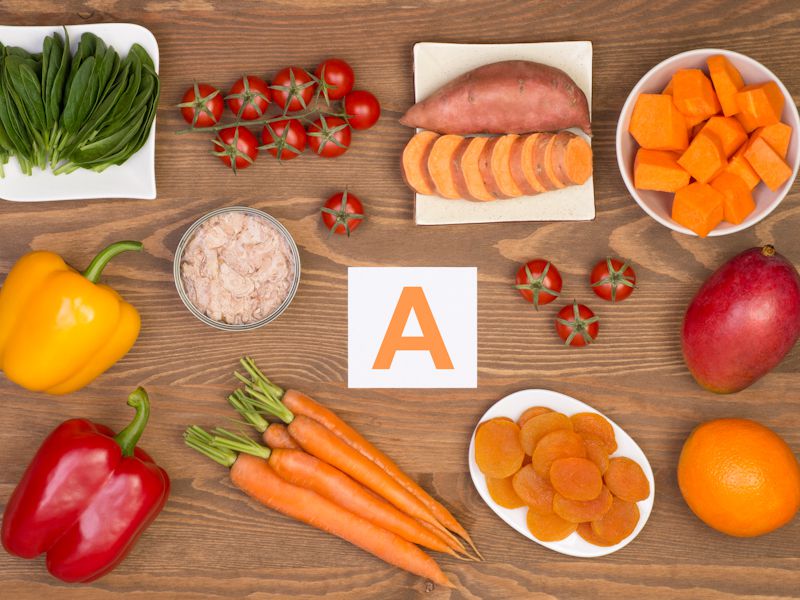 Look To Products With Vitamin A