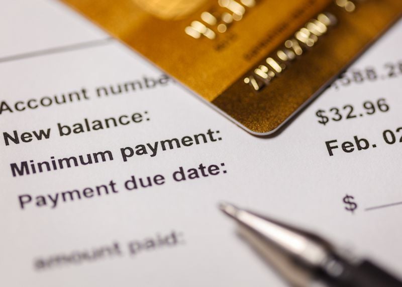 Paying Only The Minimum Balance