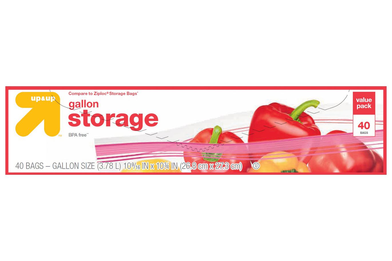 Up&Up Gallon Storage Bags
